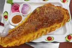 裕民县特色美食——特色面包羊腿