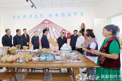 陈小江在阿勒泰地区和兵团北屯市调研