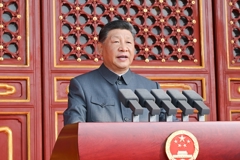 纪念中国人民抗日战争暨世界反法西斯战争胜利80周年大会在京隆重举行 天安门广场举行盛大阅兵仪式 习近平发表重要讲话并检阅受阅部队