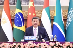 习近平出席金砖国家领导人线上峰会并发表重要讲话