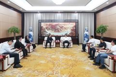 支现伟会见北京清微智能科技股份有限公司一行
