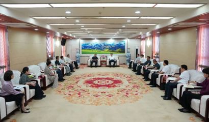 支现伟会见中国商业股份制企业经济联合会一行