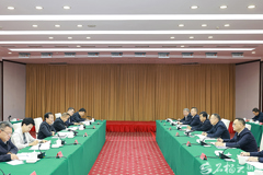 陈小江艾尔肯·吐尼亚孜会见中国融通集团董事长李文清